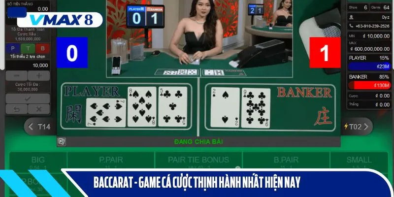 cách chơi bài baccarat phổ biến