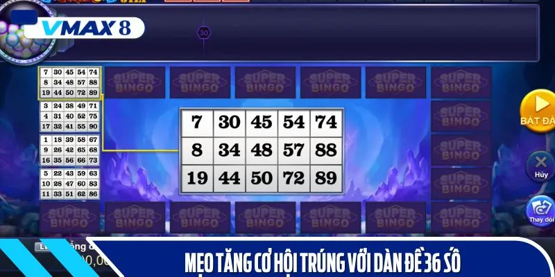 dàn đề 36 số bất bại vip kinh nghiệm