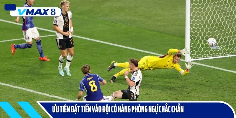 kèo giữ sạch hàng lưới hàng thủ chắc chắn