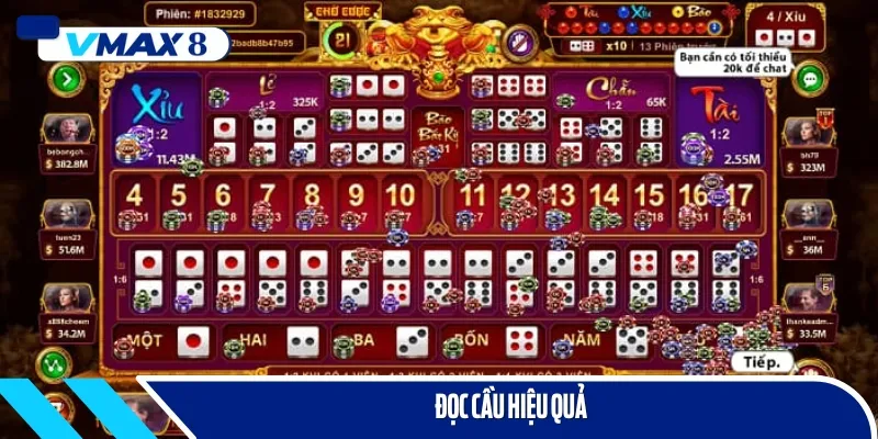 mẹo chơi Sicbo đọc cầu