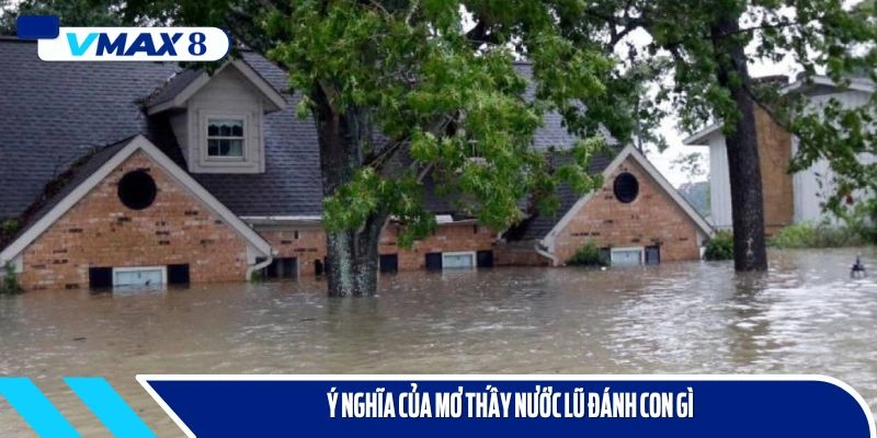 mơ thấy ngmo thấy nước lũ đánh con gì ý nghĩa